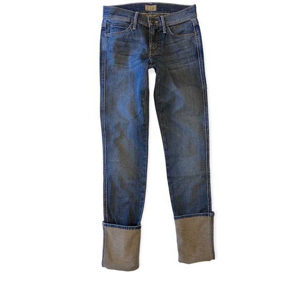 Peggy Straight Cuffed Jean